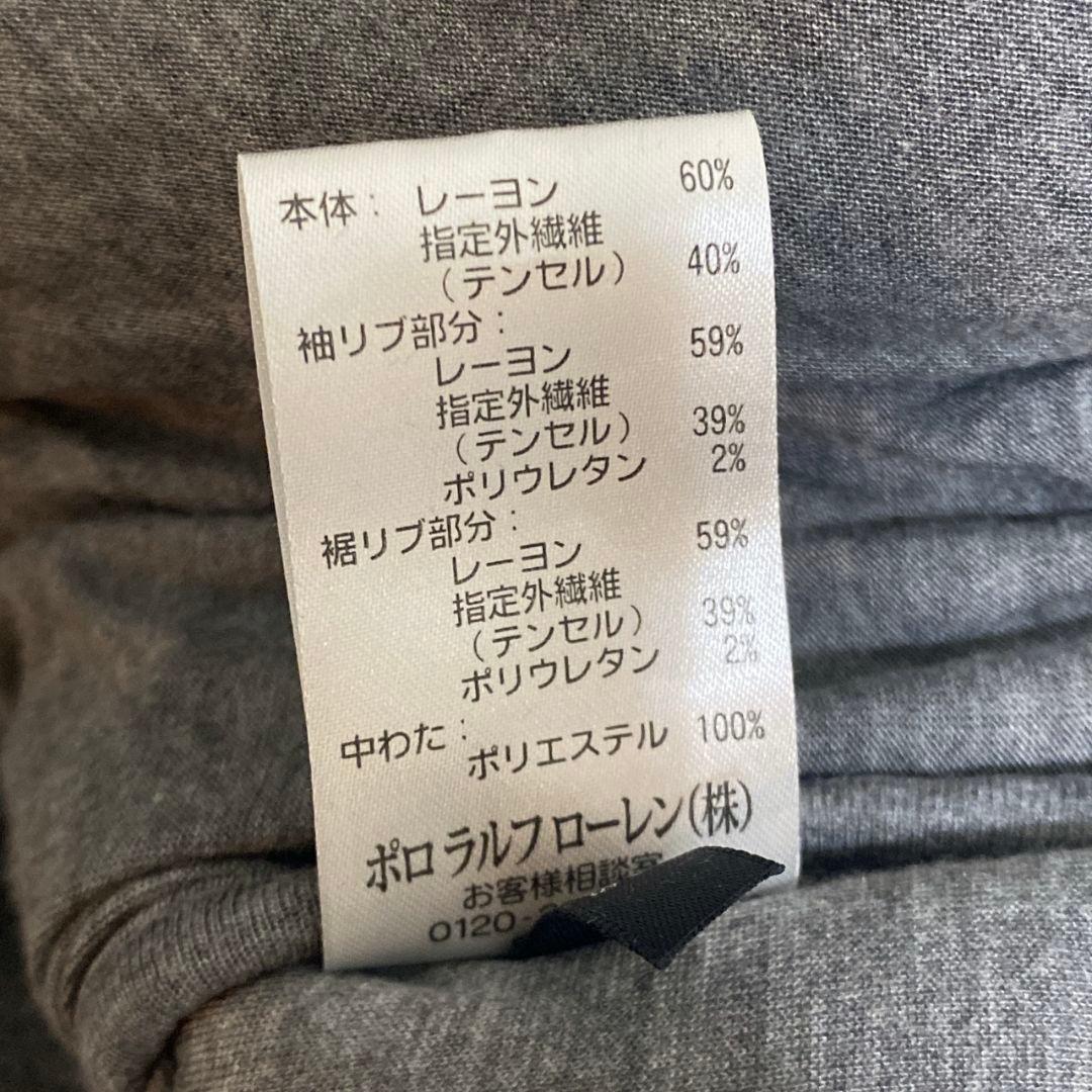 美品 RLX ラルフローレン ゴルフ 中綿ジャケット ダウンジャケット グレーM