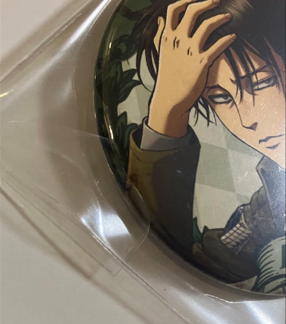 進撃の巨人 缶バッジ リヴァイ