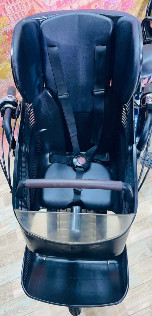 K2242 電動自転車ブリヂストン子供乗せ 20インチ ブルー 8.9Ah