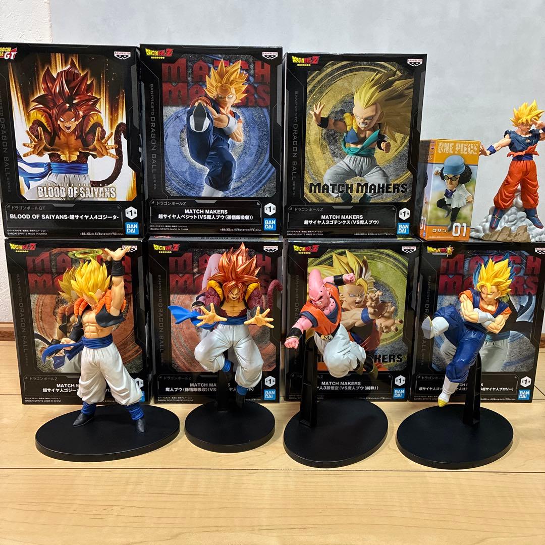 ドラゴンボール　フィギュア　プライズ　まとめ売り　セット　ワンピース