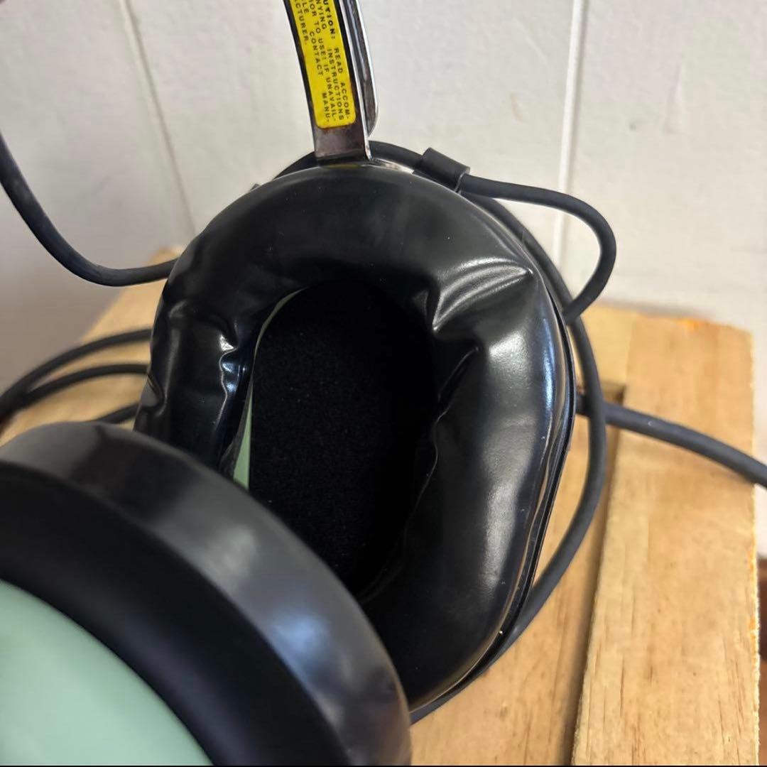 米軍実物　DAVID CLARK HEADSETヘッドセット　②