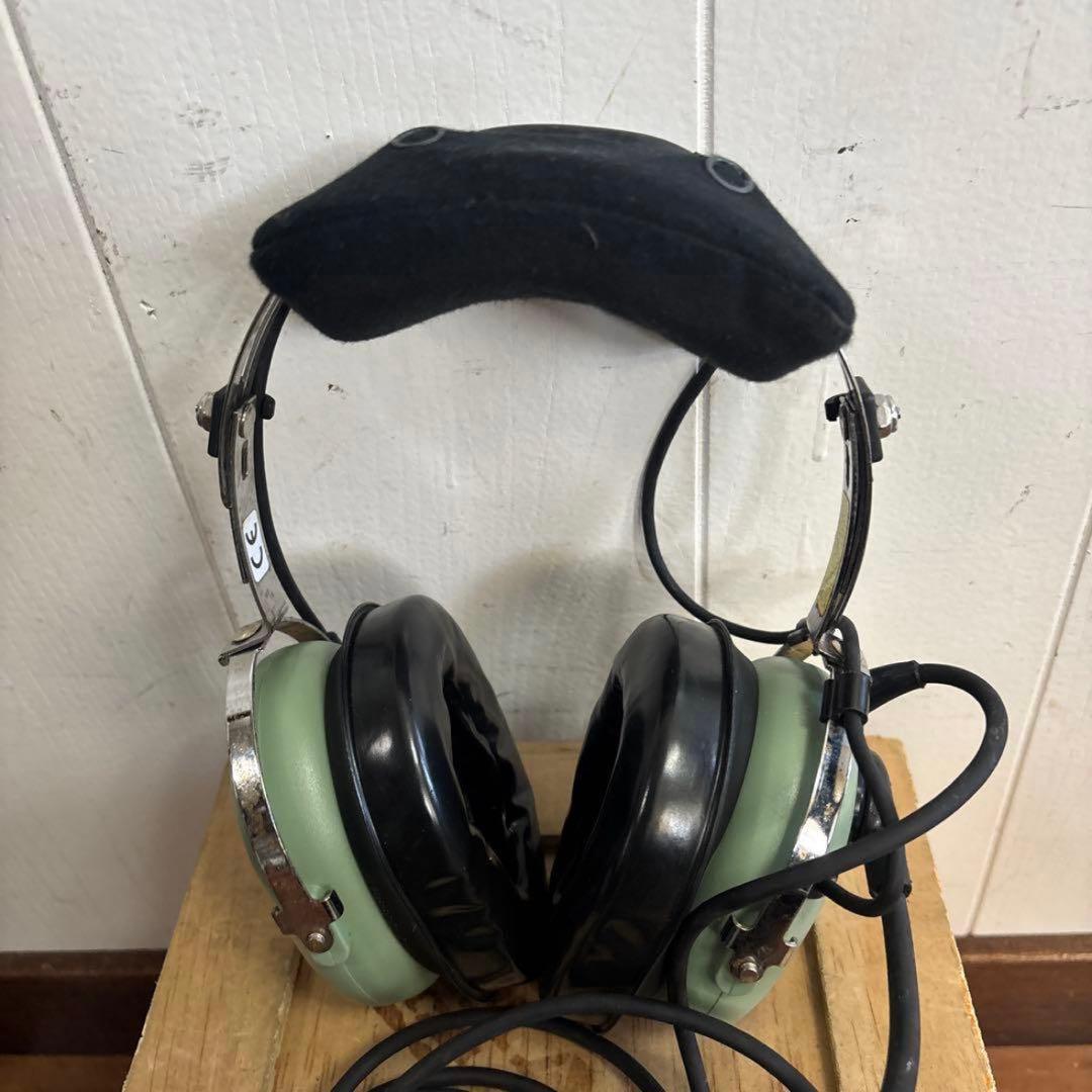 米軍実物　DAVID CLARK HEADSETヘッドセット　②