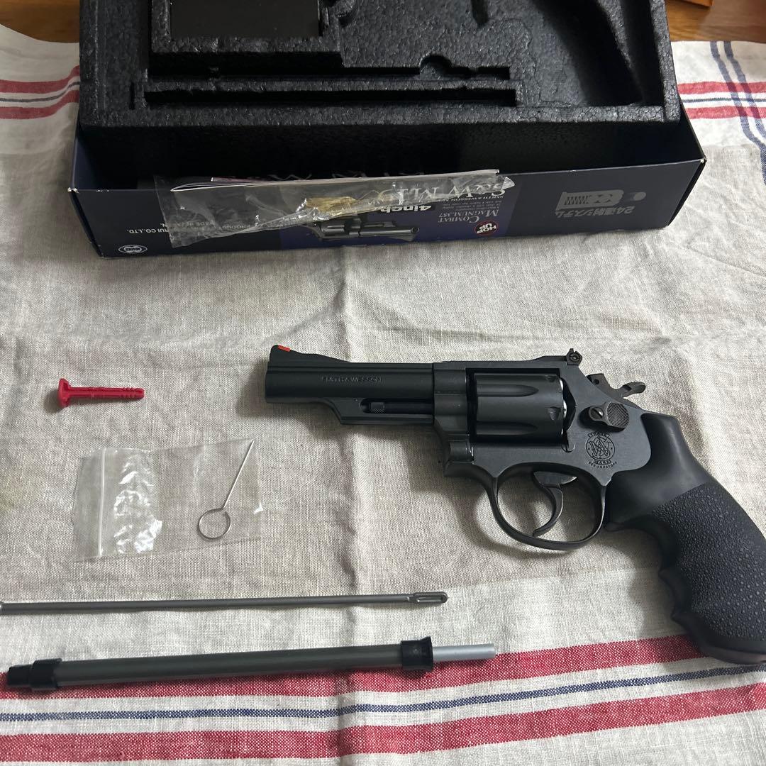 S&W M19 ガスリボルバー 4インチ