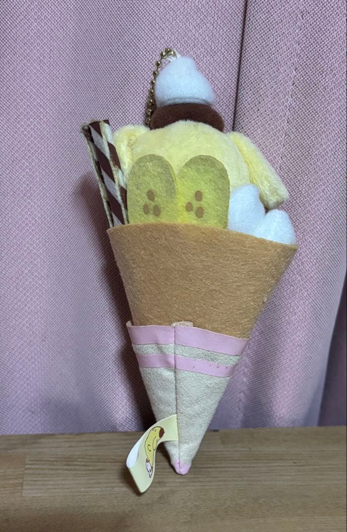【レア★新品未使用】ポムポムプリンカフェ クレープマスコット