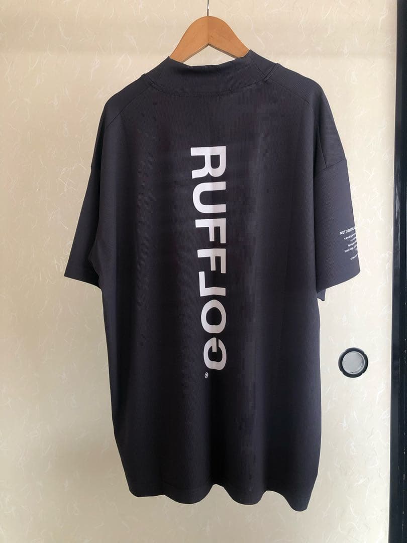 RUFFLOG MOCK NECK TEE サイズM グレー