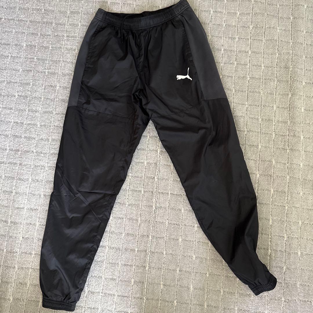 Puma ブラック ウィンドブレーカ セット