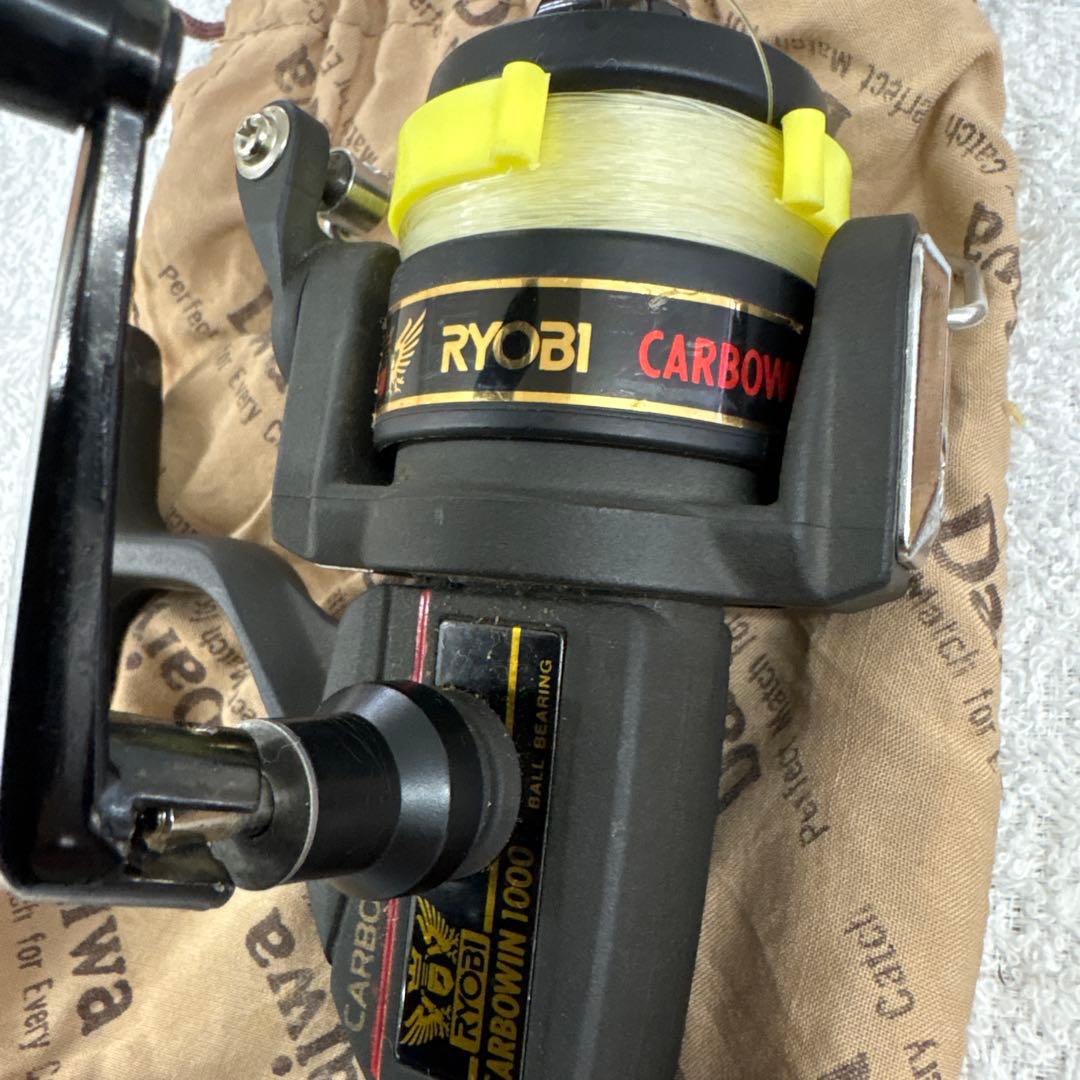 DAIWAミリオネア RYOBI カーボウィン1000 リール2点セット釣り用品