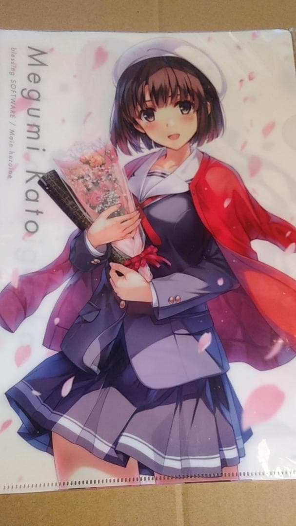 冴えない彼女の育て方 クリアファイル ローソン 冴えカノ 深崎暮人