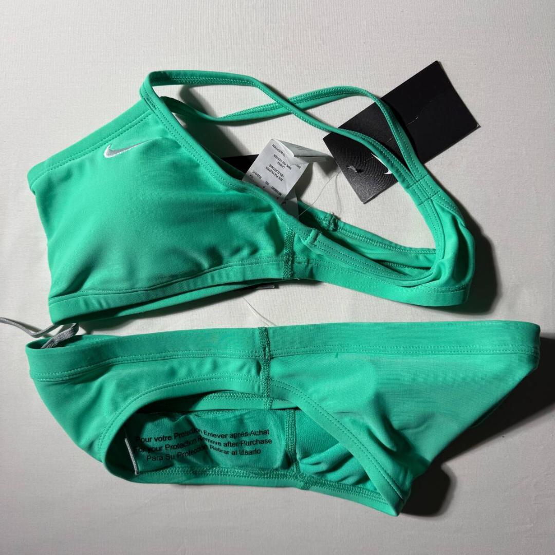 Nike ナイキ ビーチバレー ビキニ ツーピース ブルマ Green 海外S