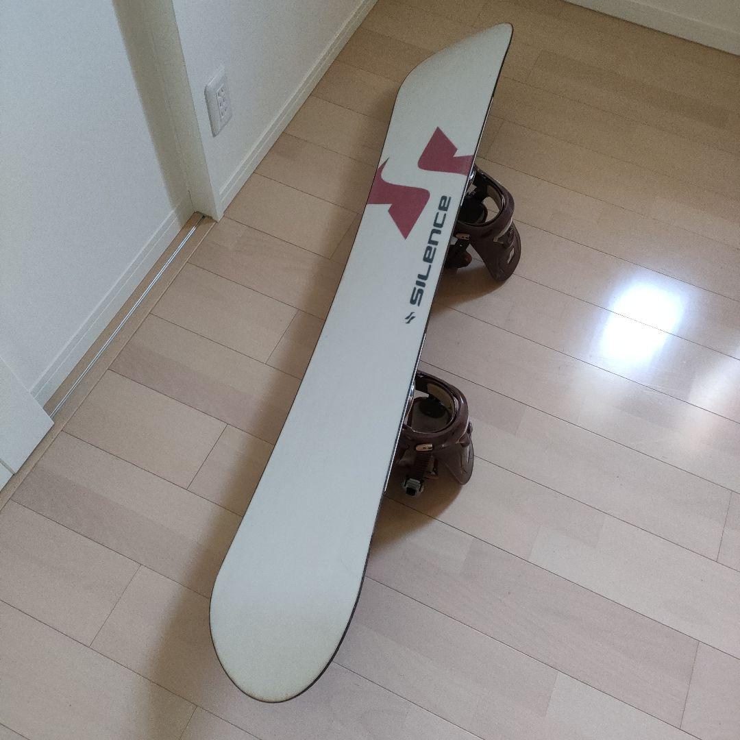 SILENCEスノーボード 152cm FLUX ボードケース付 初心者オススメ