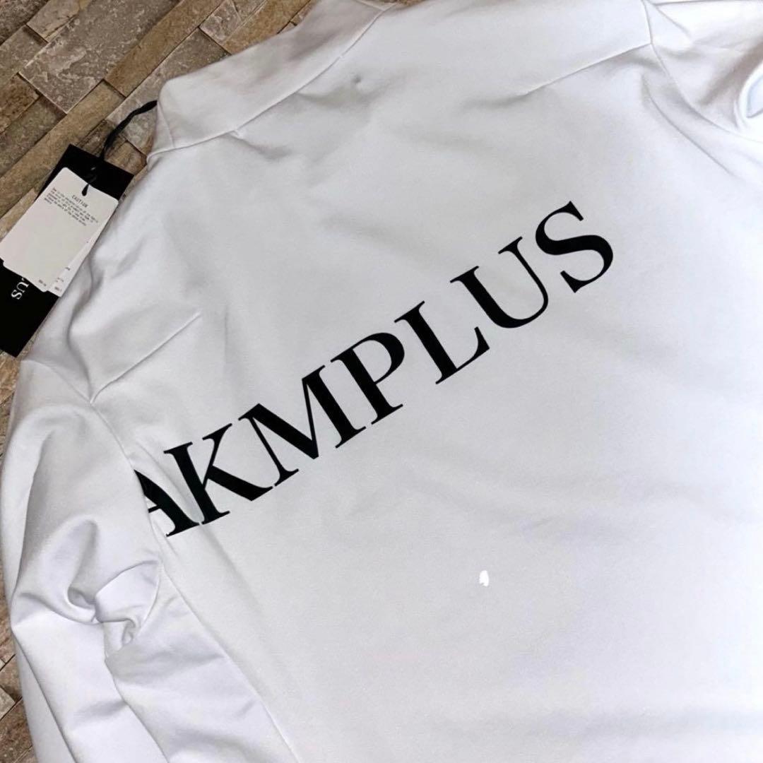 【新品】LUXEAKMPLUS AKM／厚手 モックネック ゴルフウェア