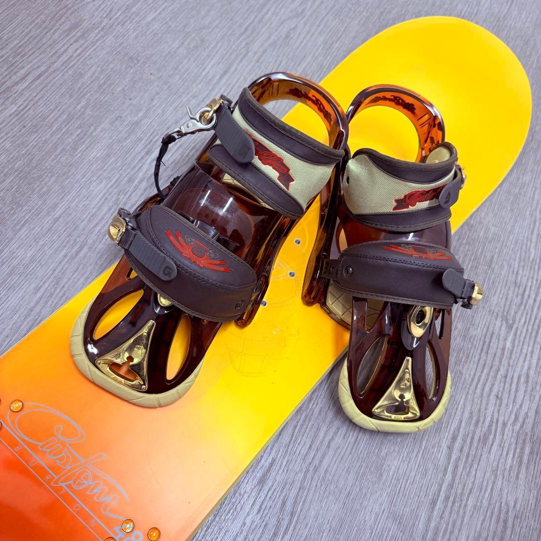 【希少】Burton Custom 148cm ビンディング・ケース 3点セット