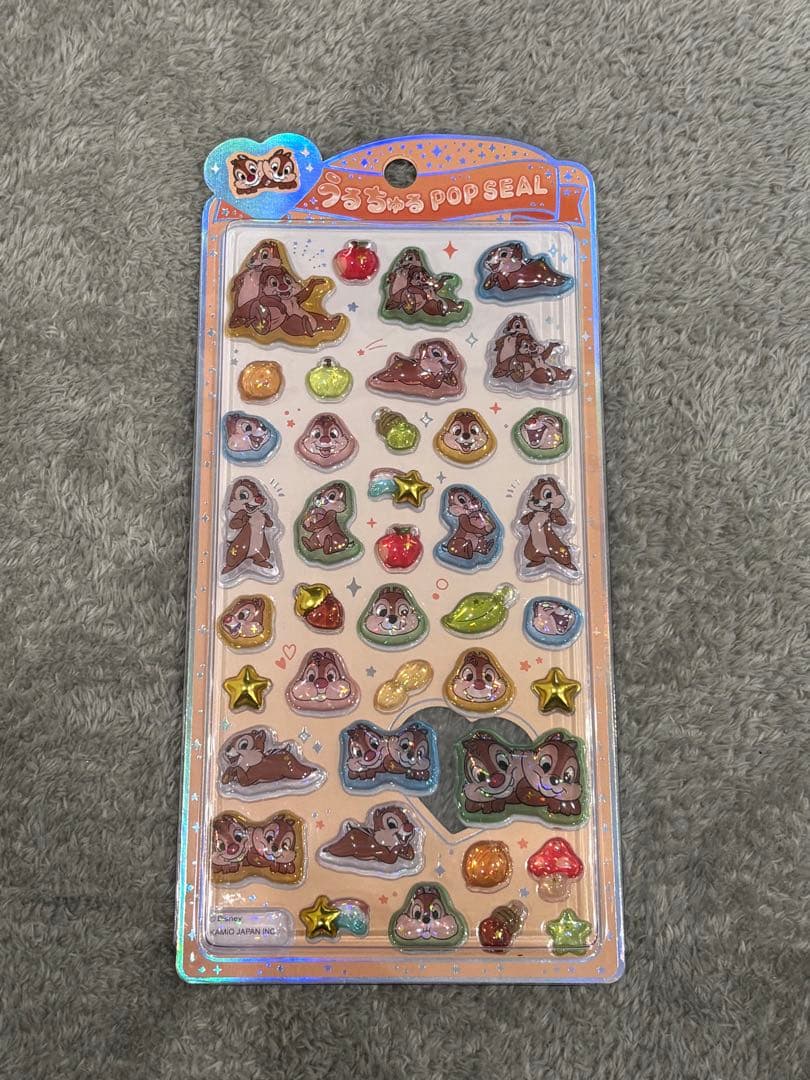 【新品正規品】うるちゅるポップシール サンリオキャラクターディズニー9枚セット