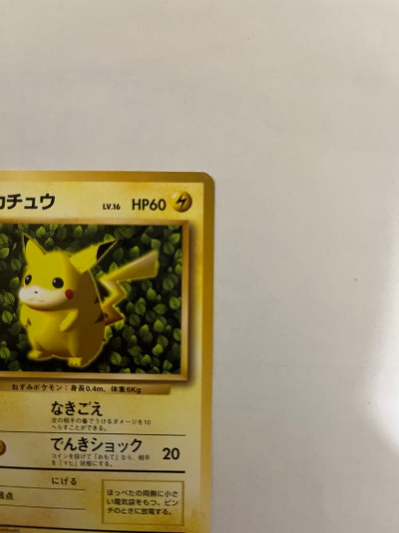 ピカチュウ　プロモ　旧裏