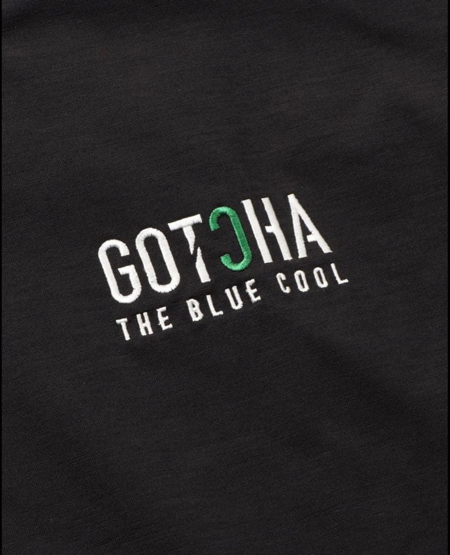 GOTCHA GOLF ガッチャゴルフ　モックネックシャツ　ブラック　L 新品