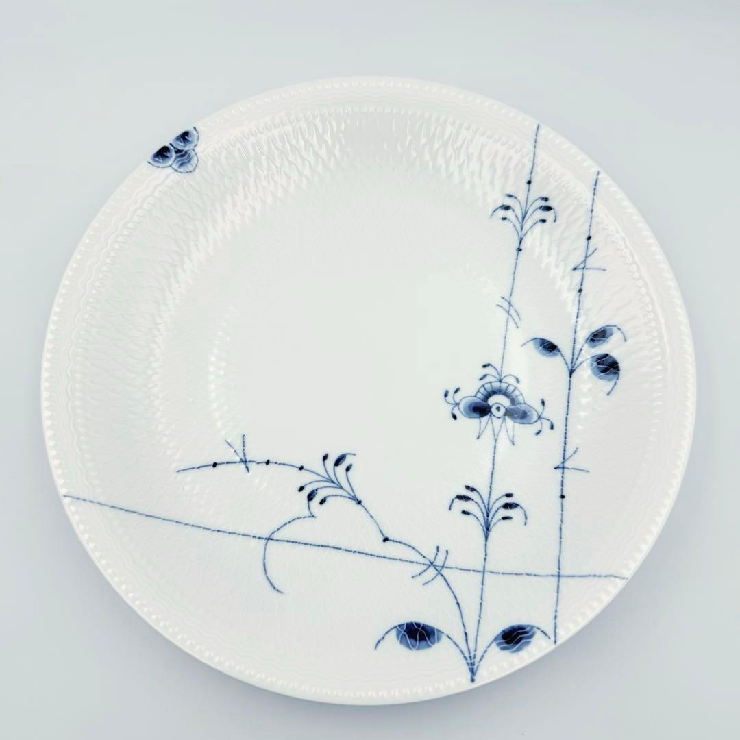 未使用品　箱付き　ロイヤルコペンハーゲン　ブルーパルメッテ　大皿　26cm