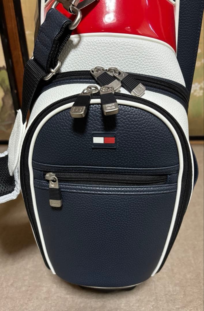 ま*お様 美品  9型　スタンドキャディバッグ、カート