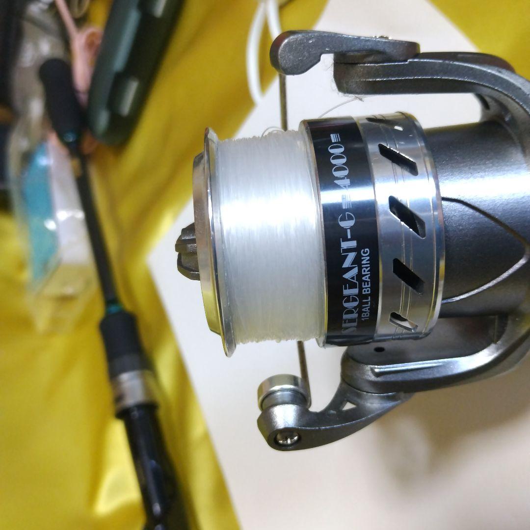 美品、 Daiwa Emeraldas ロッド 2.5M ケース付き