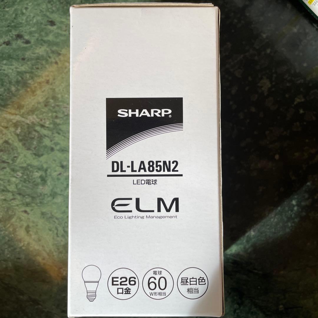 SHARP DL-LA85N2 LED電球　✖️ 5個