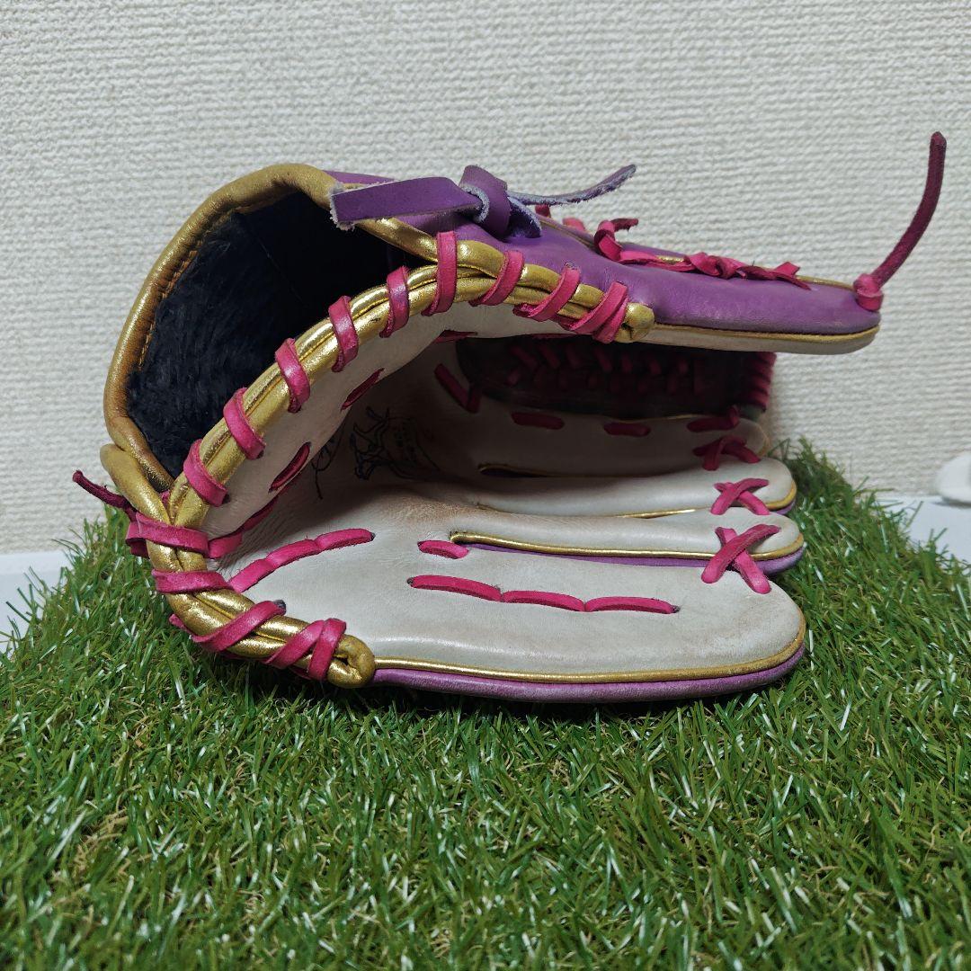 ノーブランド 軟式 スペシャル オーダー 内野手兼投手 グローブ 野球