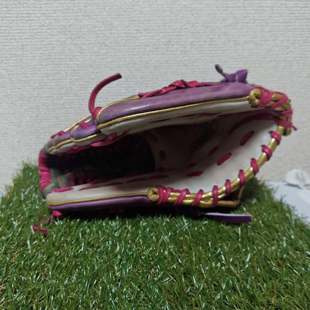 ノーブランド 軟式 スペシャル オーダー 内野手兼投手 グローブ 野球