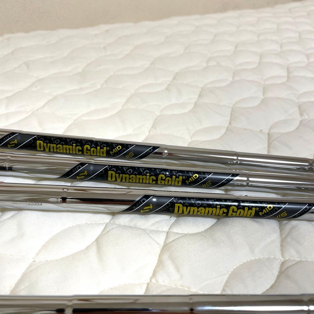 新品 241CBアイアン 5本セット 特注DG MID 115 保証書 納品書付