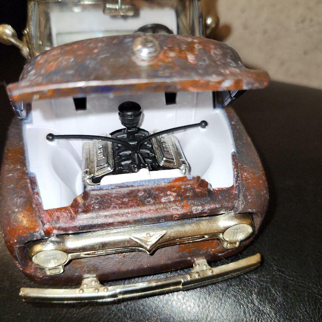 1956年　F100 パンプキン　ラット　カスタム　1/18サイズ