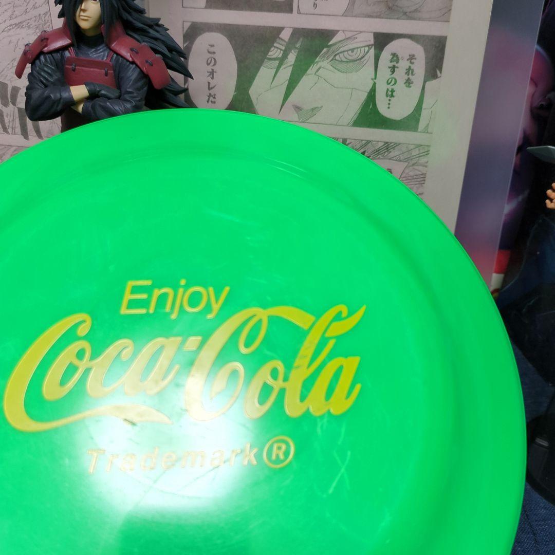 Coca-Cola フリスビー 緑色　ＵＳＡ製