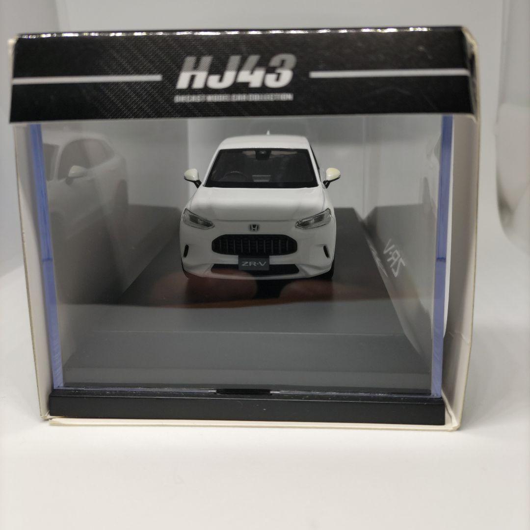 【美品】1/43ミニカー ホンダ ZR-V e:HEV プラチナホワイトパール