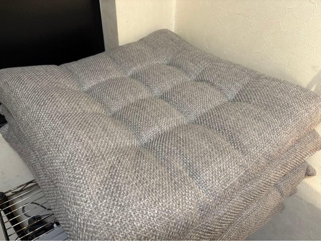 座布団 グレー 新品 6枚セット
