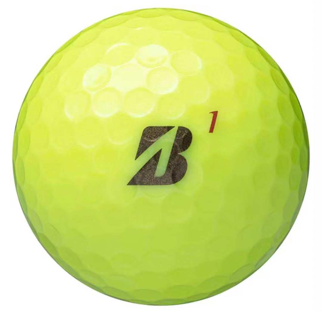 新品2026年NEWブリヂストンTOUR B X イエロー2ダース（24球）