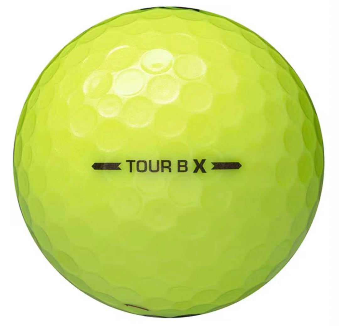 新品2026年NEWブリヂストンTOUR B X イエロー2ダース（24球）