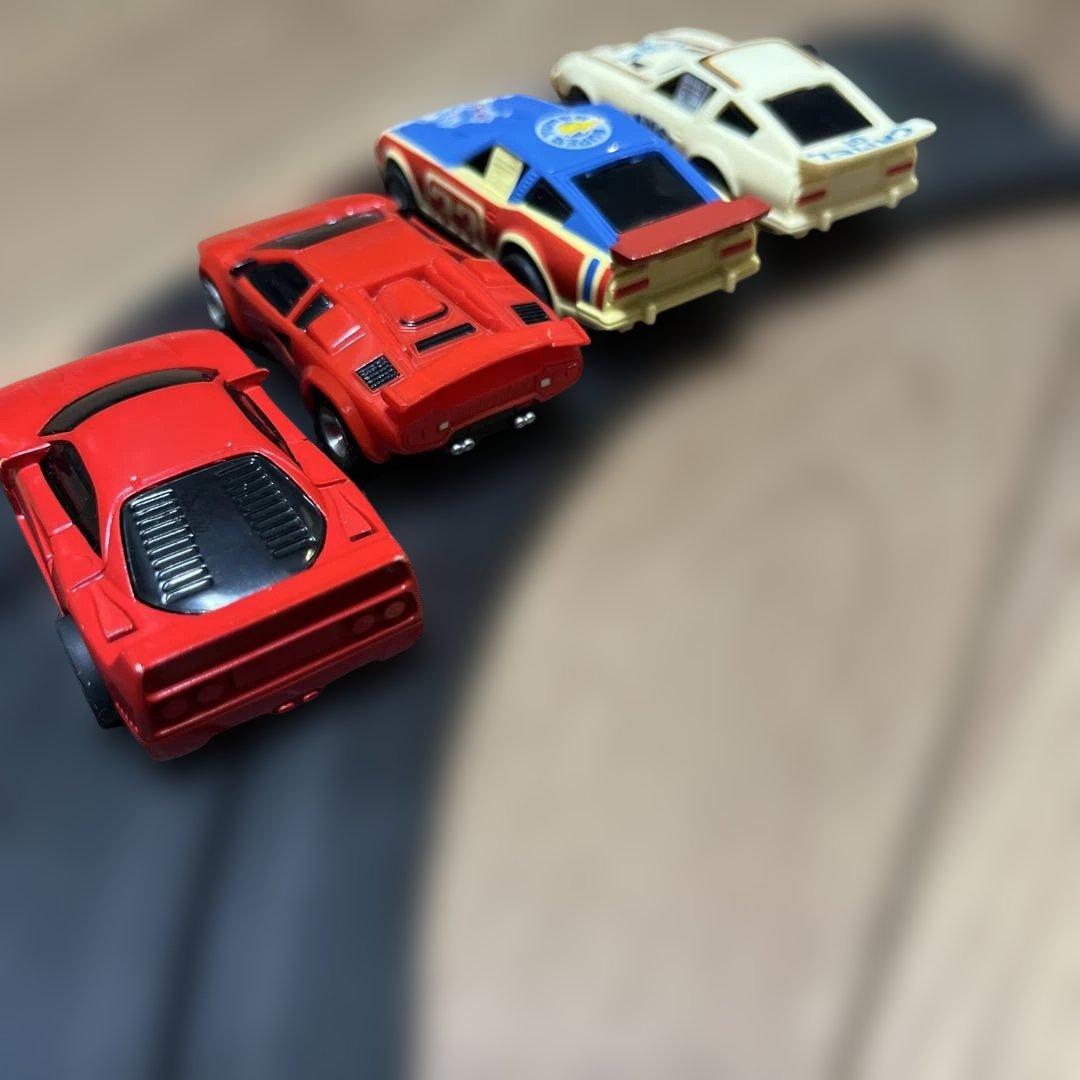 ★4台 HOスロットカー フェラーリ チューンナップカウンタック