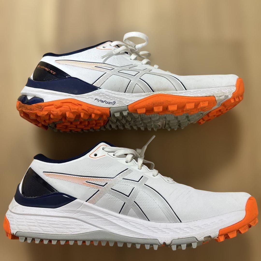 アシックス　ゴルフシューズ　27.5 メンズ　asics