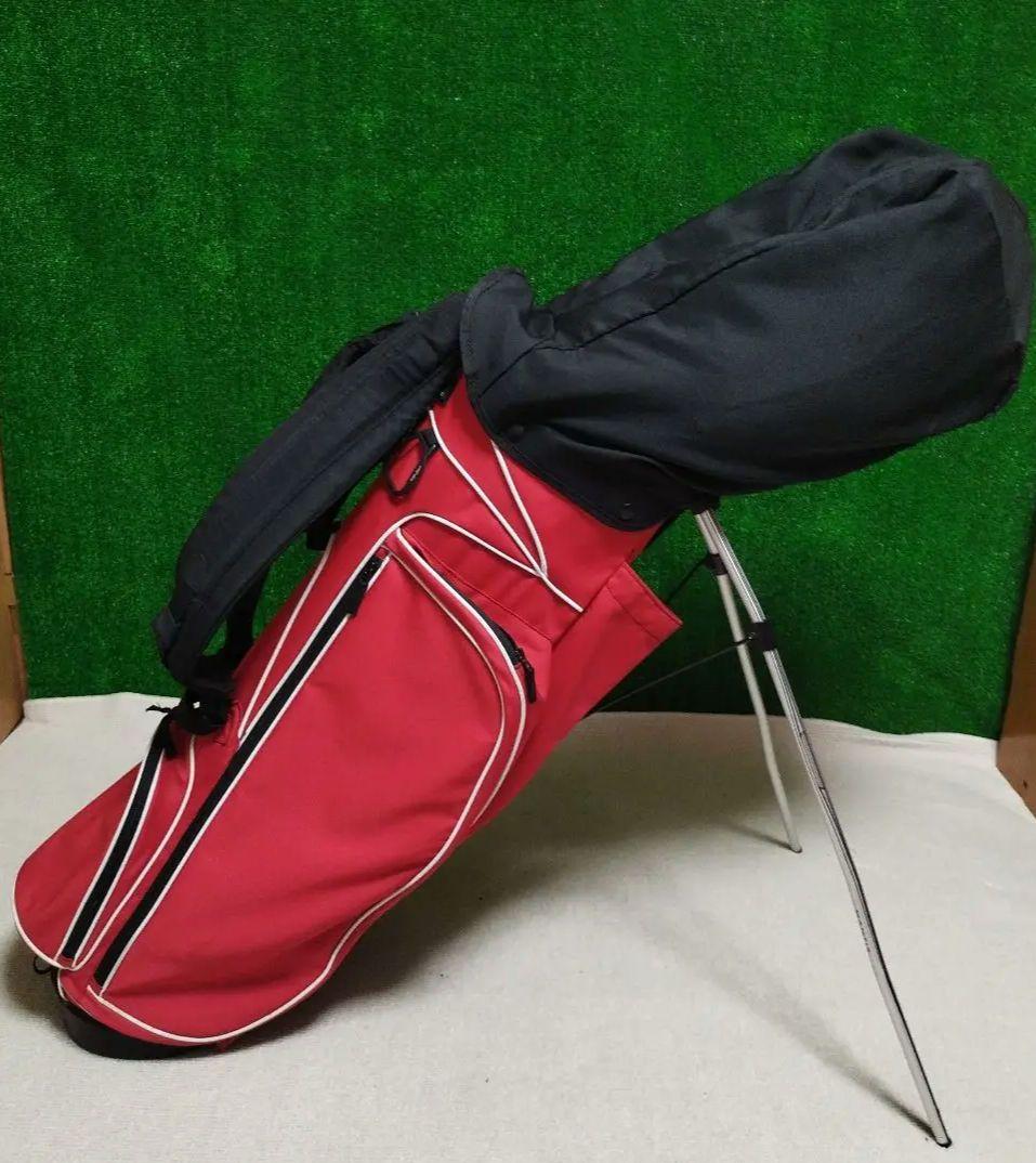 PING VOYAGE スタンドキャディバッグ 赤