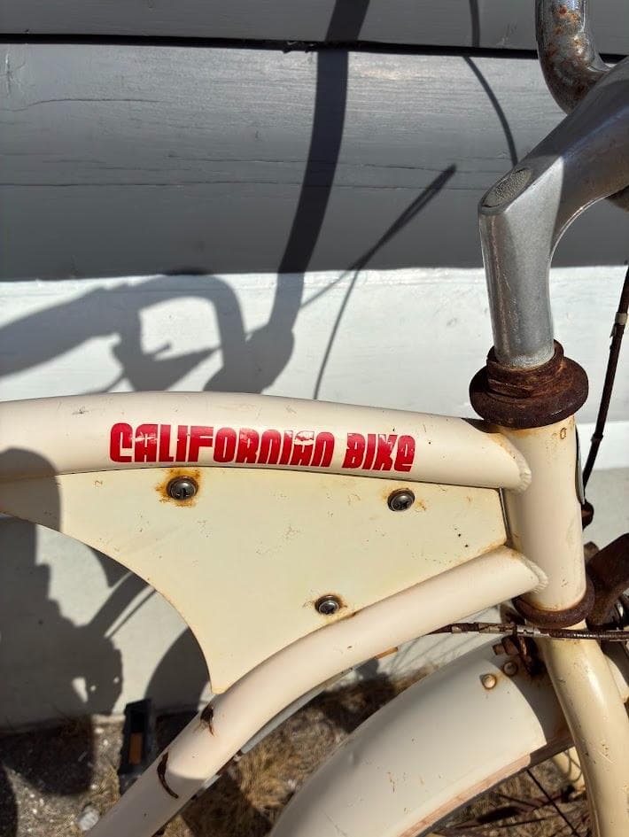 【引き取り限定】CALIFORNIA BIKE ビーチクルーザー 自転車