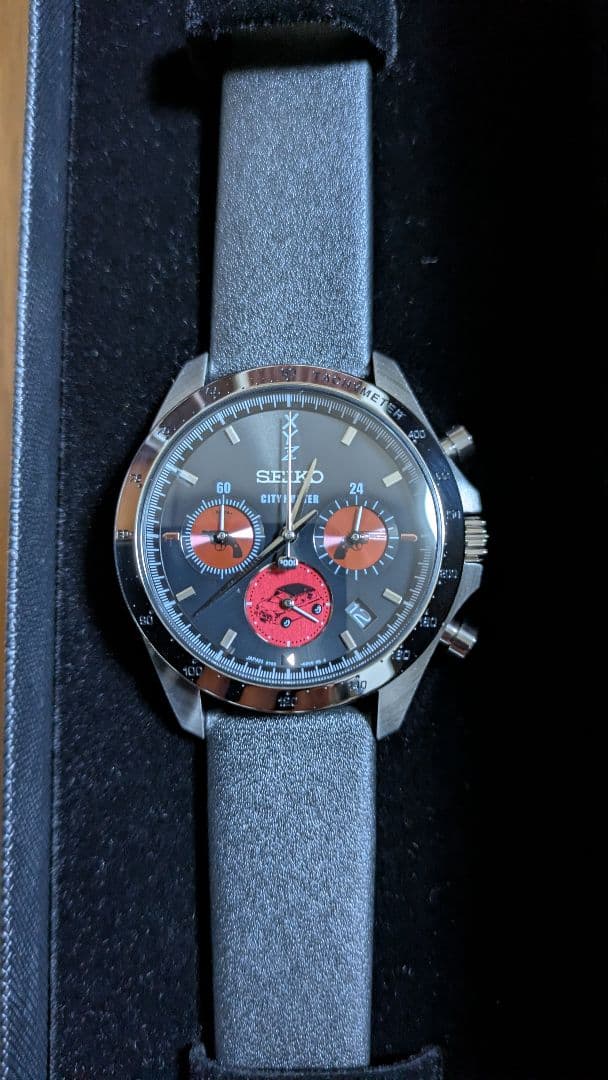 シティーハンター　SEIKO　コラボ クロノグラフ