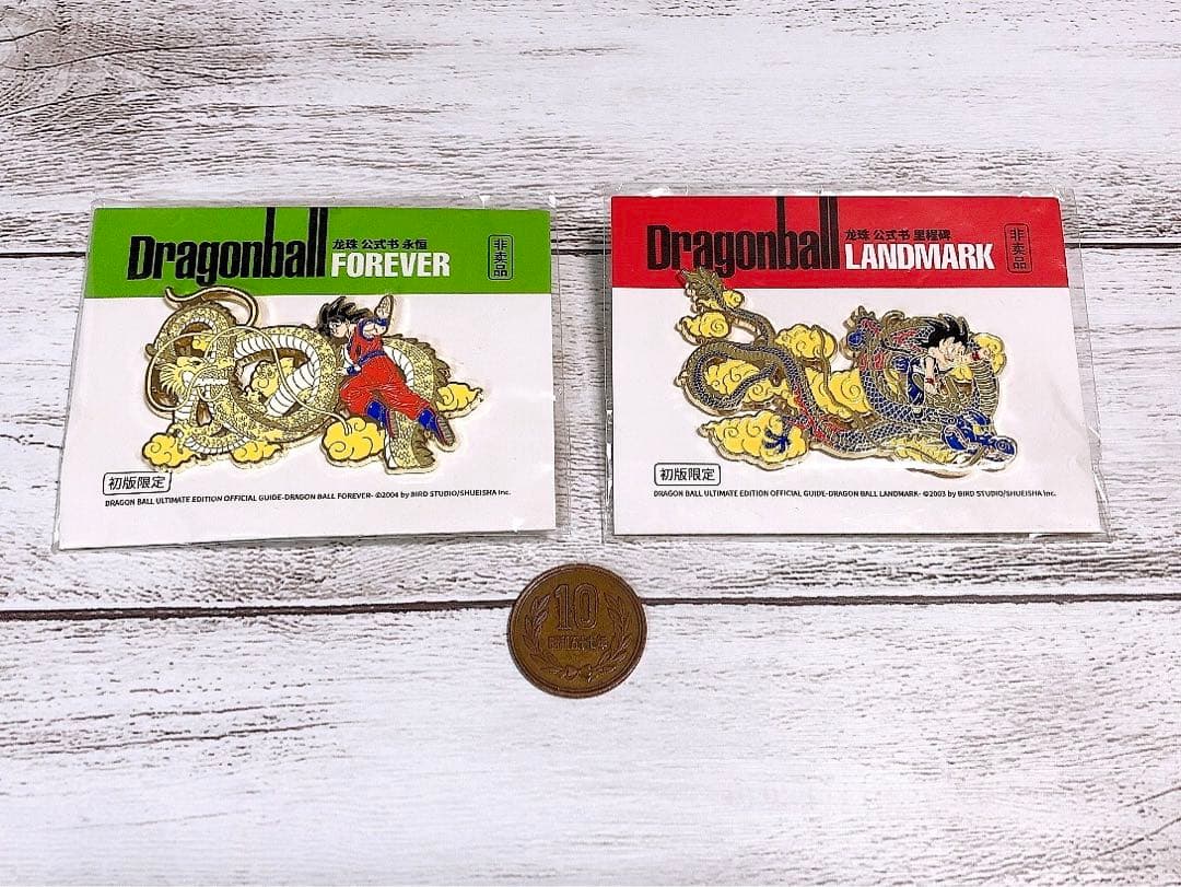 ドラゴンボール 鳥山明 ピンズ メタルレリーフ 40周年 ダイバーズ 一番くじ
