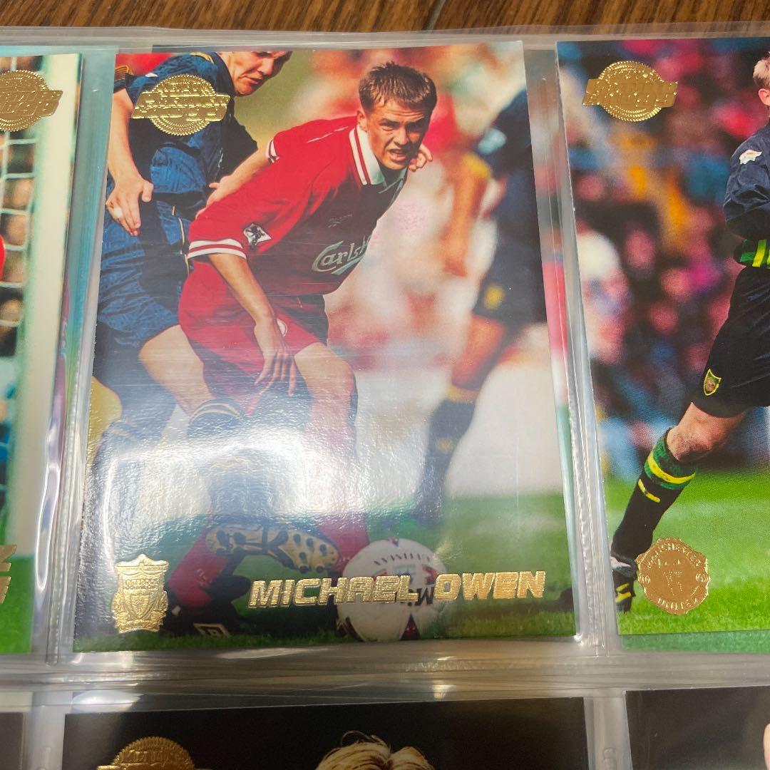 99年サッカー、プレミアリーグのトレーディングカード166枚