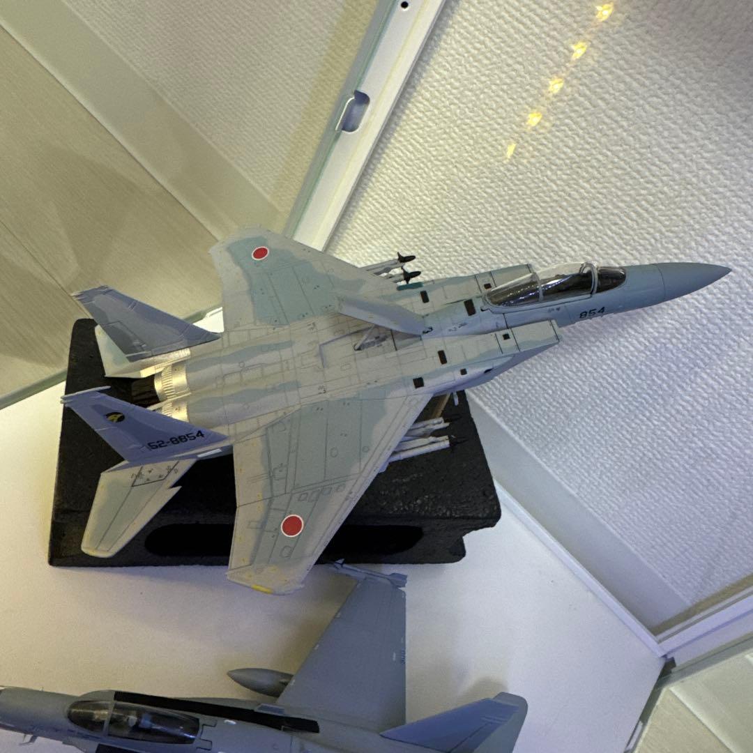 F-15JとF/A-18C 完成品モデル