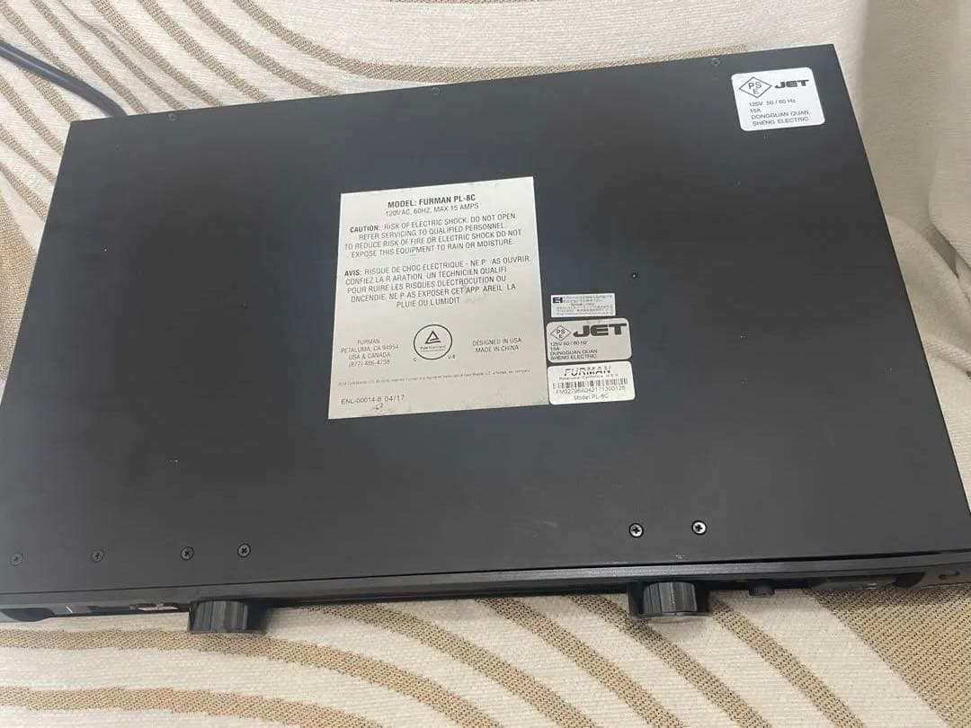 FURMAN PL-8C 1Uラックマウント電源タップ