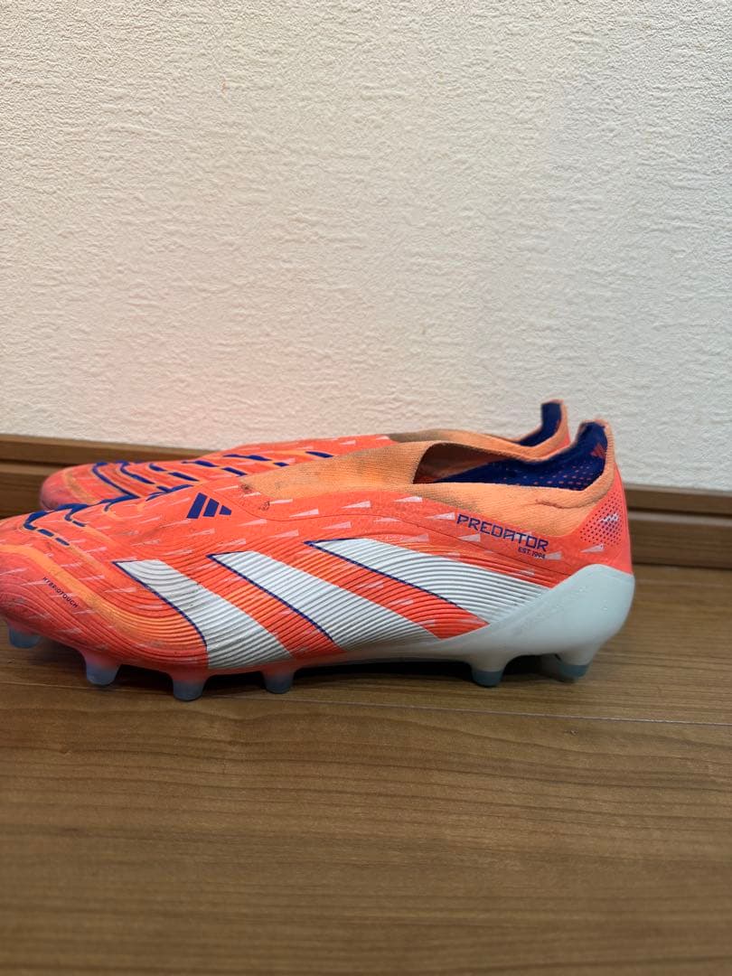 adidas Predator ag エリート28cm レースレス