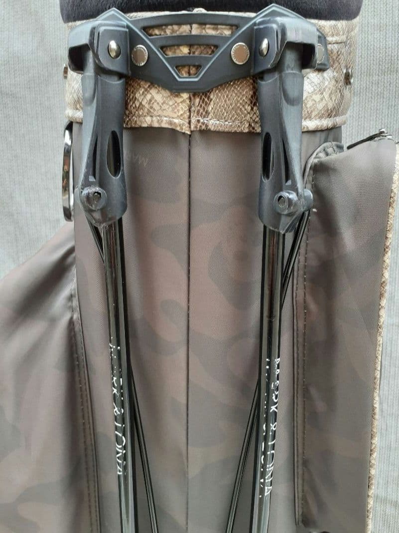 MARIK & LONA カモフラージュ スタンド式 キャディバッグ