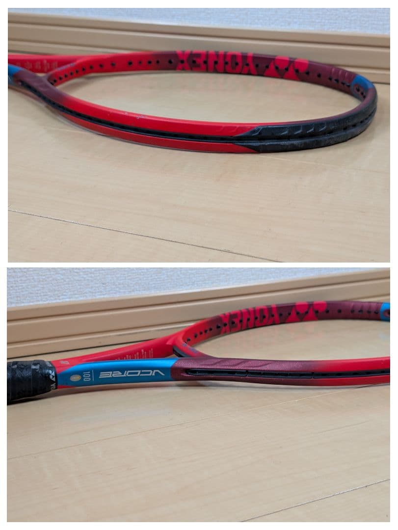 YONEX ヨネックス VCORE 100 2021年製 G2 硬式テニス