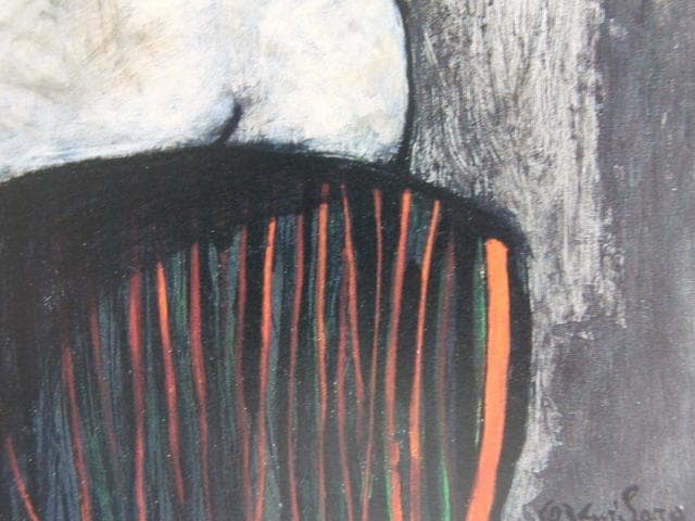 栗原一郎、【裸身】、希少な大判額装用画集より、美品、日本人画家