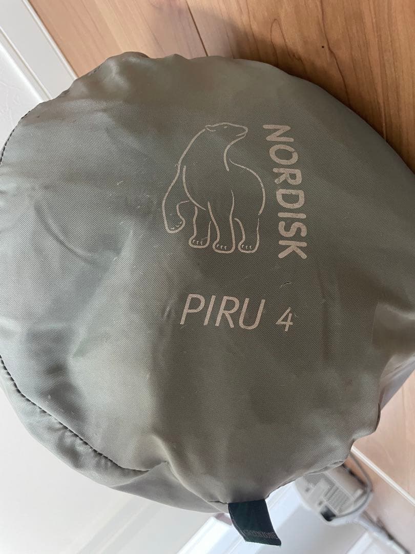 NORDISK PIRU 4 テント Footprint付き
