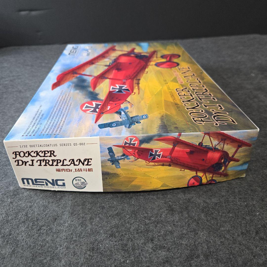 モンモデル 1/32 ドイツ空軍 フォッカー Dr.1 戦闘機 プラモデル