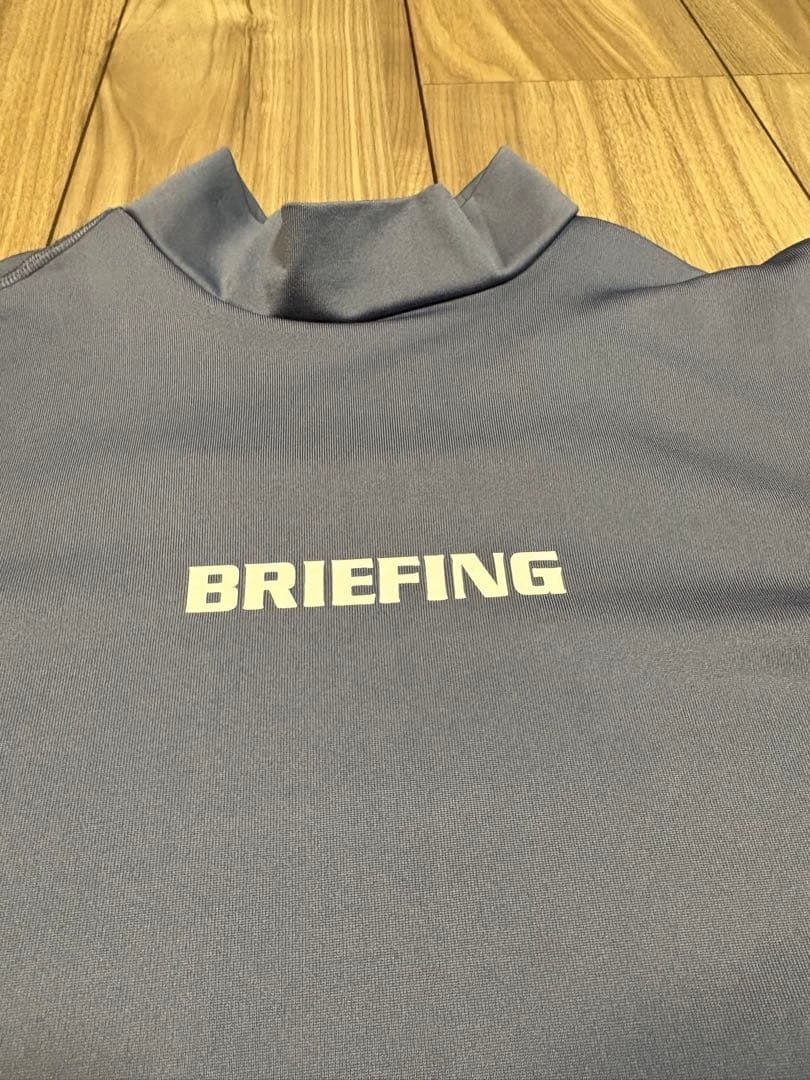 BRIEFING ハイネック長袖シャツ