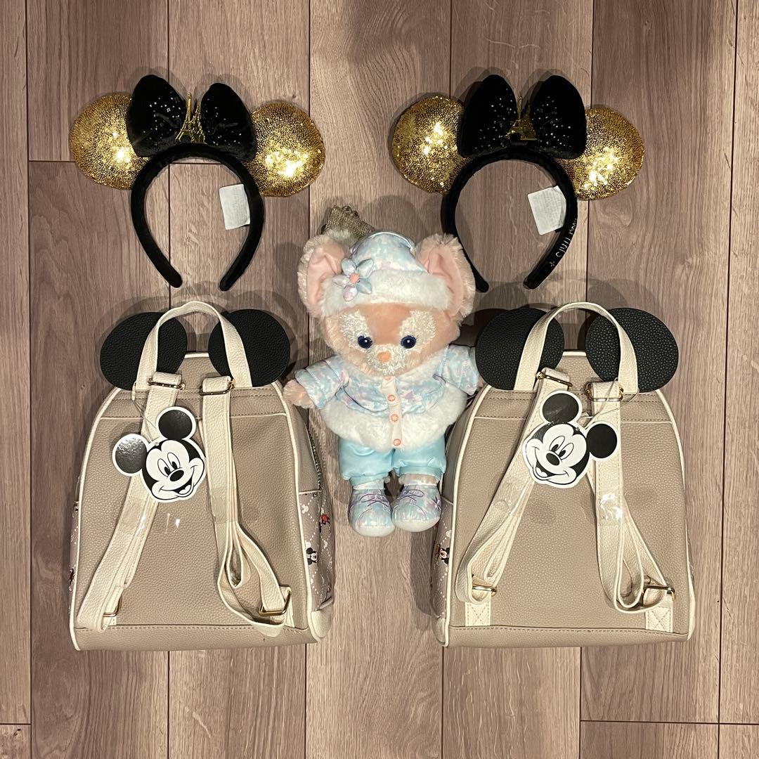 新品未使用 Paris購入 Disney ミッキー リュック ラウンジフライ