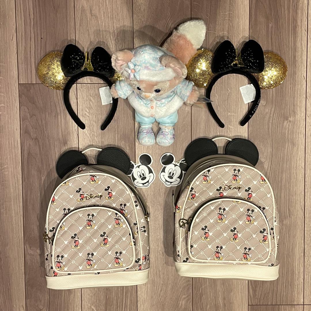 新品未使用 Paris購入 Disney ミッキー リュック ラウンジフライ